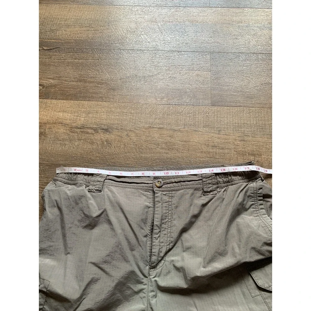 Columbia Omni Wick Convertible zip off Pants Men Gray Outdoor Hiking 36x28